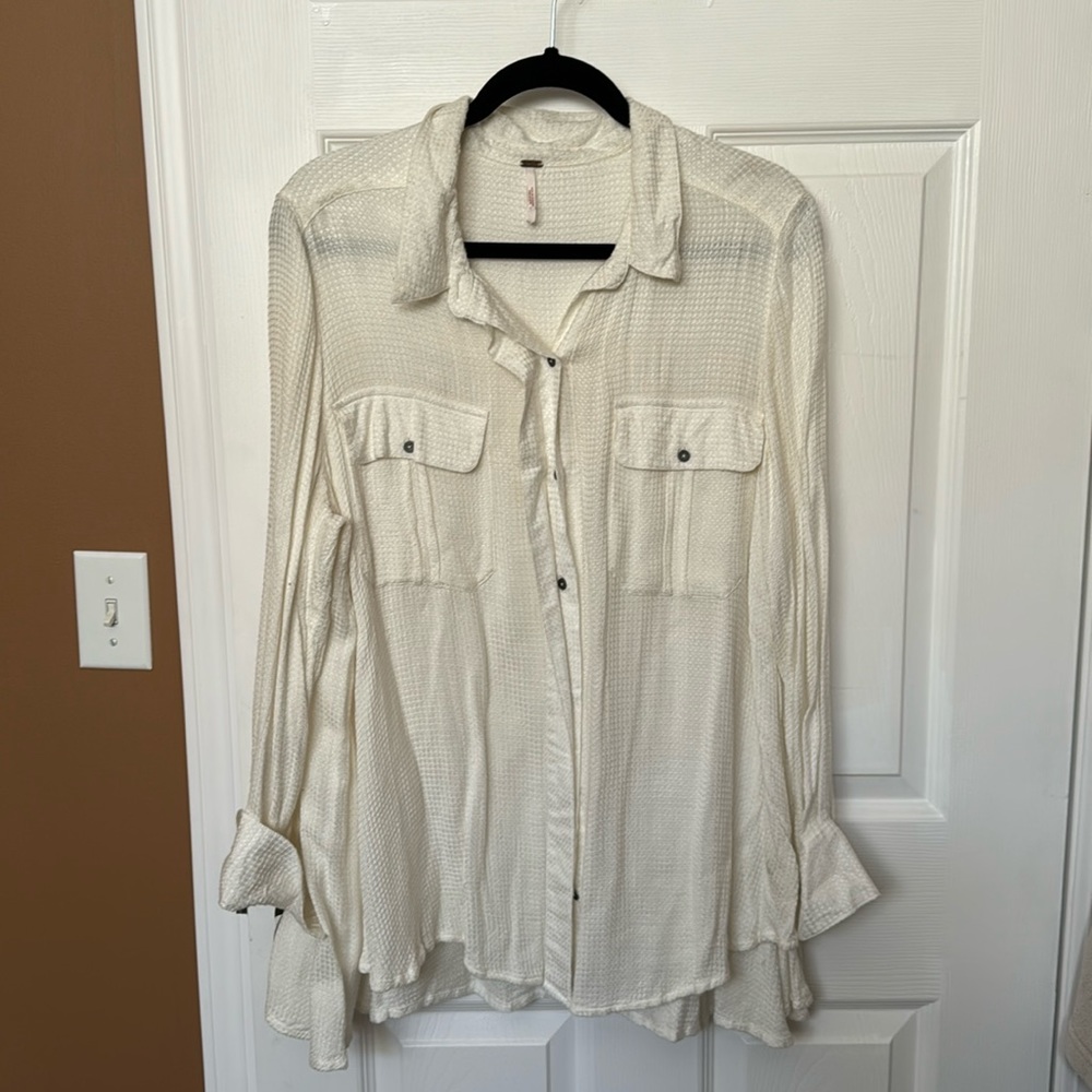 Free People Oversized blouse